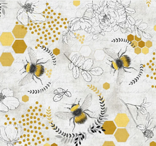 Load image into Gallery viewer, 3 Wishes - Bumble Bees - Strips 2.5"

