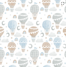 Load image into Gallery viewer, Camelot - Twinkle Twinkle Little Star - Aim for the Stars Blue - 1/2 YARD CUT
