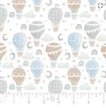 Load image into Gallery viewer, Camelot - Twinkle Twinkle Little Star - Aim for the Stars Blue - 1/2 YARD CUT
