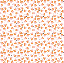 Load image into Gallery viewer, Riley Blake - Hey Pumpkin - Candy Corn White - 1/2 YARD CUT
