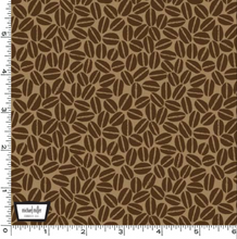 Load image into Gallery viewer, Michael Miller - Coffee is Always the Answer - Fresh Ground Coffee - 1/2 YARD CUT
