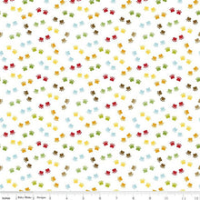 Load image into Gallery viewer, End of Bolt - Cooper - Paws White - 1 yard
