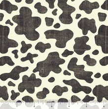 Load image into Gallery viewer, QT Fabrics - Hey Cowgirl - Cowskin - 1/2 YARD CUT
