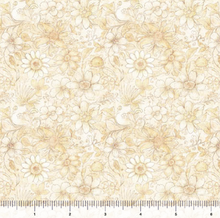 Load image into Gallery viewer, End of Bolt - Enchanted - Flower Tonal Cream - 21"
