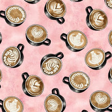 Load image into Gallery viewer, Michael Miller - Perk Up - Latte Love - 1/2 YARD CUT
