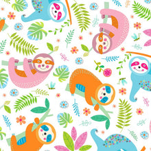 Load image into Gallery viewer, Michael Miller - Don't Hurry Be Happy - Hanging There - 1/2 YARD CUT
