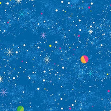 Load image into Gallery viewer, Michael Miller - Lost in Space - Deep Space Blue - 1/2 YARD CUT
