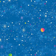 Michael Miller - Lost in Space - Deep Space Blue - 1/2 YARD CUT