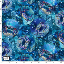 Load image into Gallery viewer, Michael Miller - Wilderness in Motion - Dungeness Drift - 1/2 YARD CUT
