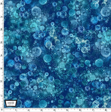 Load image into Gallery viewer, Michael Miller - Wilderness in Motion - Aqua Murmur - 1/2 YARD CUT
