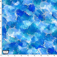 Load image into Gallery viewer, Michael Miller - Wilderness in Motion - Coastal Current - 1/2 YARD CUT
