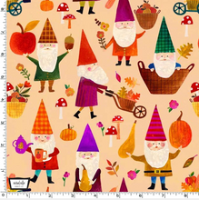 Load image into Gallery viewer, Michael Miller - Autumn Breeze - Harvest Gnome - 1/2 YARD CUT
