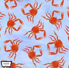 Load image into Gallery viewer, Michael Miller - Alaska the Last Frontier - Alaska King Crab - 1/2 YARD CUT
