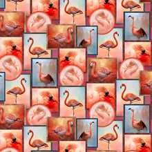 Load image into Gallery viewer, Michael Miller - Flamingo Grace - Flamingo Tango - 1/2 YARD CUT
