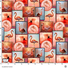 Load image into Gallery viewer, Michael Miller - Flamingo Grace - Flamingo Tango - 1/2 YARD CUT
