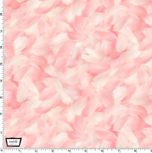 Load image into Gallery viewer, Michael Miller - Flamingo Grace - Feathered Mirage - Love - 1/2 YARD CUT
