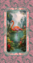 Load image into Gallery viewer, Michael Miller - Flamingo Grace - Deco Plume Lagoon - PANEL
