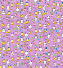 Load image into Gallery viewer, Fabric Traditions - Easter Egg Animals Glitter - 1/2 YARD CUT
