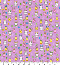 Load image into Gallery viewer, Fabric Traditions - Easter Egg Animals Glitter - 1/2 YARD CUT

