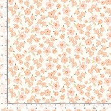 Load image into Gallery viewer, End of Bolt - Home Sweet Home - Tossed Pretty Pink Flowers - 32"
