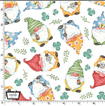 Load image into Gallery viewer, Michael Miller - Better Gnomes &amp; Gardens - Gnome Gardeners - 1/2 YARD CUT
