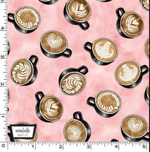 Load image into Gallery viewer, Michael Miller - Perk Up - Latte Love - 1/2 YARD CUT
