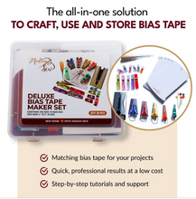 Load image into Gallery viewer, Madam Sew Deluxe Bias Tape Maker Set
