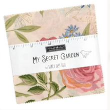 Load image into Gallery viewer, Moda - My Secret Garden - Charm Pack (5" squares)
