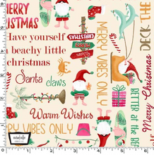 Load image into Gallery viewer, Michael Miller - Holiday Gnomes - Oh What Fun - 1/2 YARD CUT
