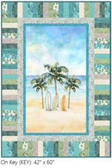 On Key Quilt Kit featuring Seas & Greetings by Hoffman Fabrics