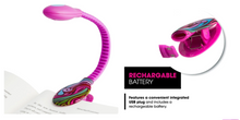 Load image into Gallery viewer, Pink Marble Rechargeable LED Reading Light
