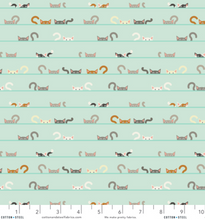 Load image into Gallery viewer, Cotton + Steel - Kitty Kats - Kurious Kats Pitter Pat - 1/2 YARD CUT

