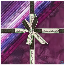 Load image into Gallery viewer, Island Batiks - Playful Purples - 10” Squares
