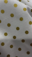 Load and play video in Gallery viewer, RJR - Holiday Twinkle 2 - Spot On Snow Metallic - 1/2 YARD CUT

