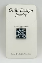 Load image into Gallery viewer, Quilt Design Jewelry Necklace - Galiant Star
