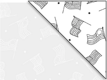 Load image into Gallery viewer, P&amp;B Fabrics - Ramblings for Every Occasion - Flags - 1/2 YARD CUT
