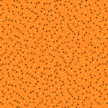 Load image into Gallery viewer, RJR - Happiest Dots - Orange Treat - 1/2 YARD CUT
