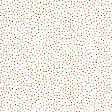 Load image into Gallery viewer, RJR - Happiest Dots - Holiday Sprinkles - 1/2 YARD CUT
