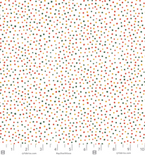 Load image into Gallery viewer, RJR - Happiest Dots - Holiday Sprinkles - 1/2 YARD CUT
