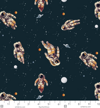 Load image into Gallery viewer, RJR - Beyond the Horizon - Zero Gravity - Dark Peacock Blue - 1/2 YARD CUT
