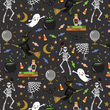 Load image into Gallery viewer, Rifle Paper Co - Halloween Party - METALLIC - 1/2 YARD CUT
