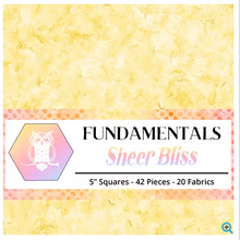 Load image into Gallery viewer, White Owl Batiks - Sheer Bliss - 5” Squares
