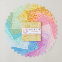 Load image into Gallery viewer, White Owl Batiks - Sheer Bliss - 5” Squares
