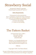 Load image into Gallery viewer, Strawberry Social Pattern
