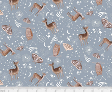 Load image into Gallery viewer, P&amp;B Textiles - Fawn'd of You - Tossed Deer - 1/2 YARD CUT
