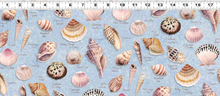 Load image into Gallery viewer, Clothworks - Seashell Wishes - Shells - 1/2 YARD CUT
