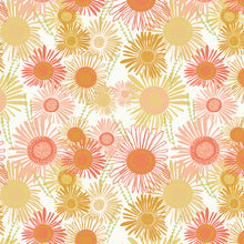 Load image into Gallery viewer, Clothworks - Cluck Cluck Bloom - Crazy Daisies White - 1/2 YARD CUT
