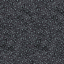 Load image into Gallery viewer, Clothworks - All Hallows Eve - Moon &amp; Stars Denim - 1/2 YARD CUT
