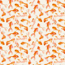 Load image into Gallery viewer, Clothworks - Stephanie - Goldfish Cream - 1/2 YARD CUT
