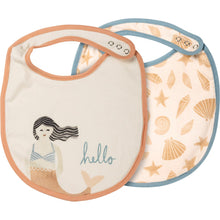 Load image into Gallery viewer, Mermaid Bib Set
